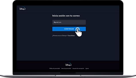 disney+ iniciar sesión.